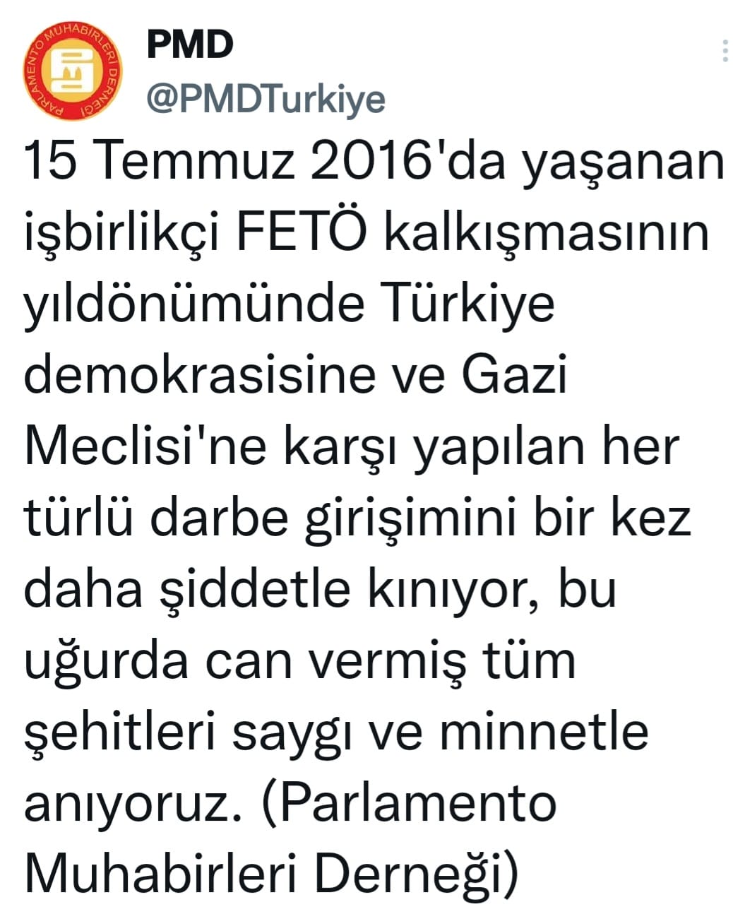 Bugün 15 Temmuz 2022: Yaşasın Tam Bağımsız Türkiye, Yaşasın Demokrasi !  